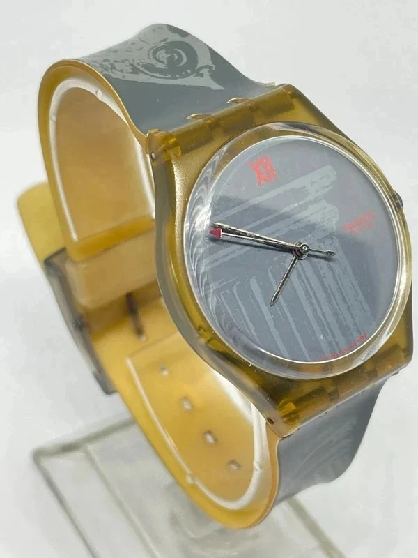 Swatch GZ123 Parthenon 1990 | Reloj vintage con caja | Edición griega coleccionista – photo 3
